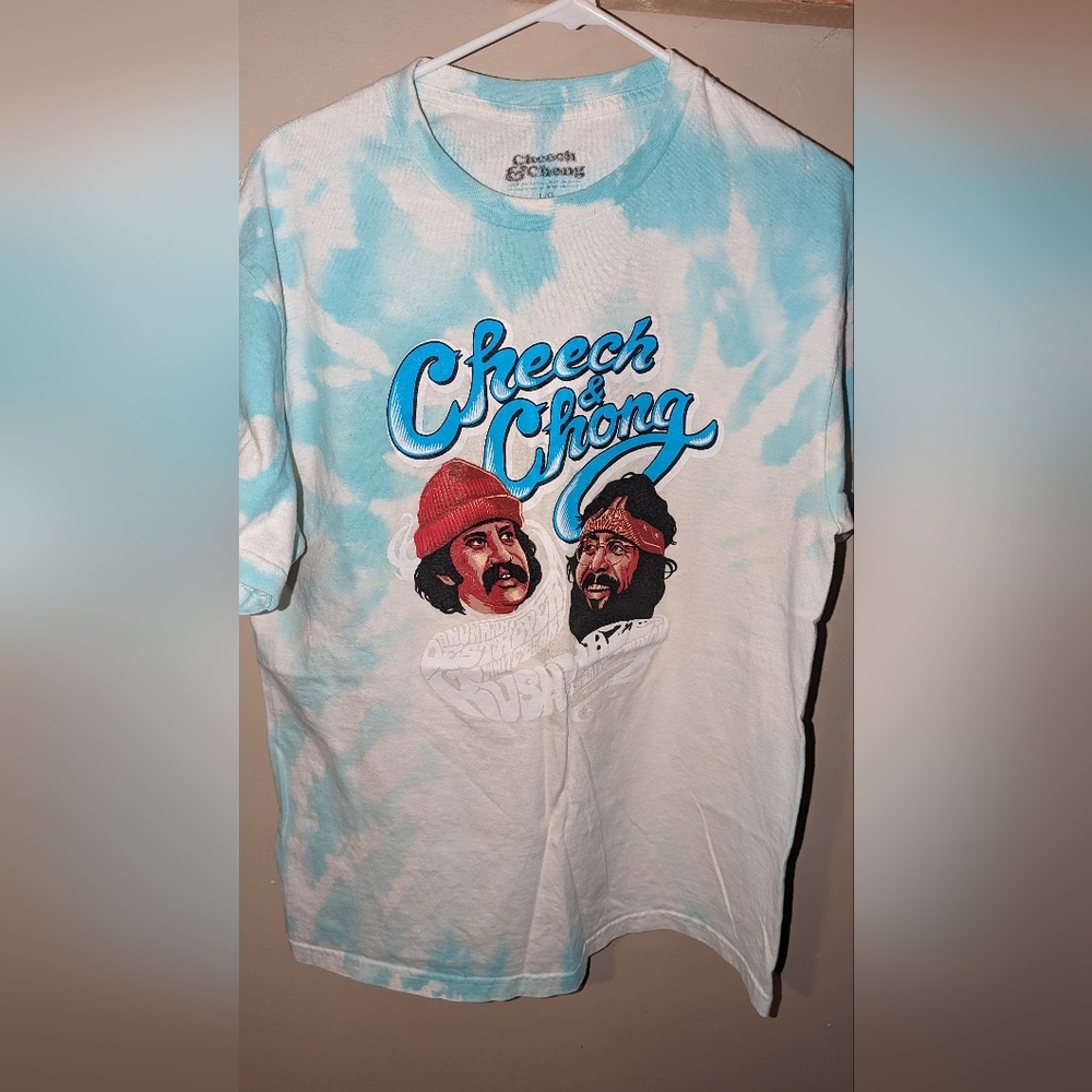 Tie-dye Cheech & Chong shirt